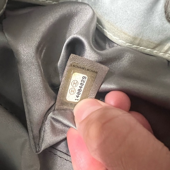 Chanel XL Polar Iced Flap Bag - Picture 7 of 14